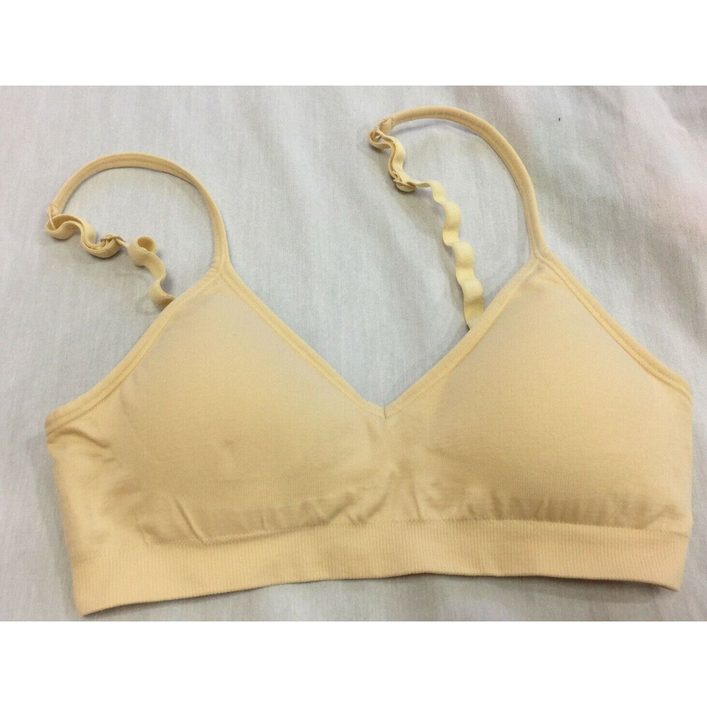 CARAMEL CANTINA WOMENS WIRE FREE BRA SIZE S/M